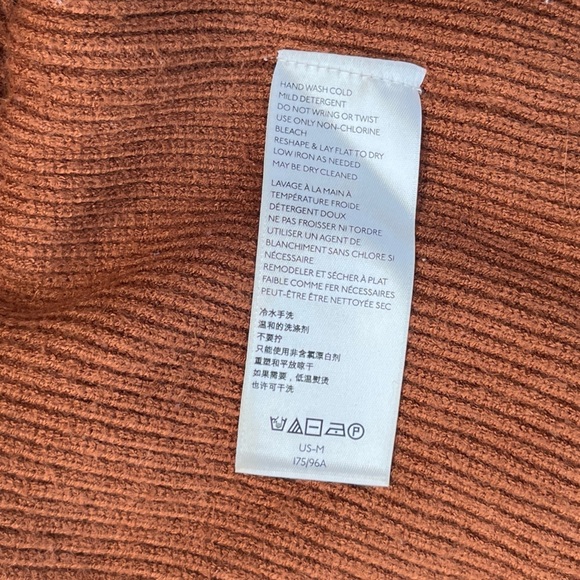 Free People Rust Cowl Neck Sweater - Picture 5 of 8